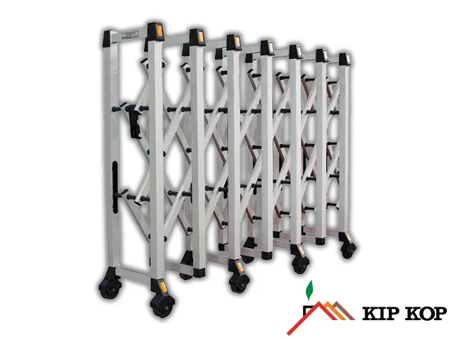 ZICK-ZACK AUSZIEHBARER ZAUN 2,4 m